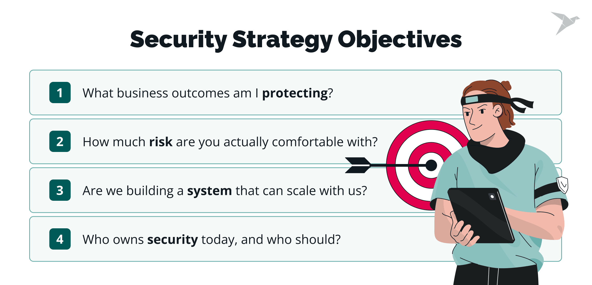 Security Strategy Objectives: Key Questions You Should Ask Yourself