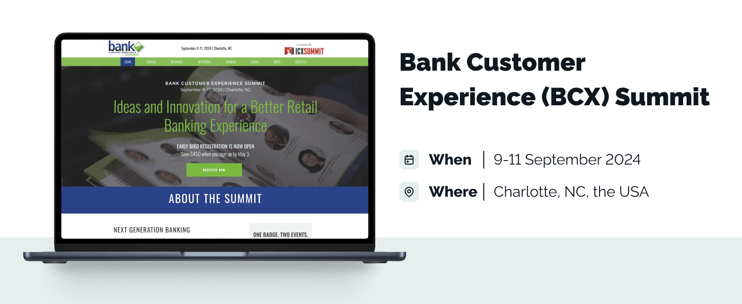 Bank Customer Experience (BCX) Summit