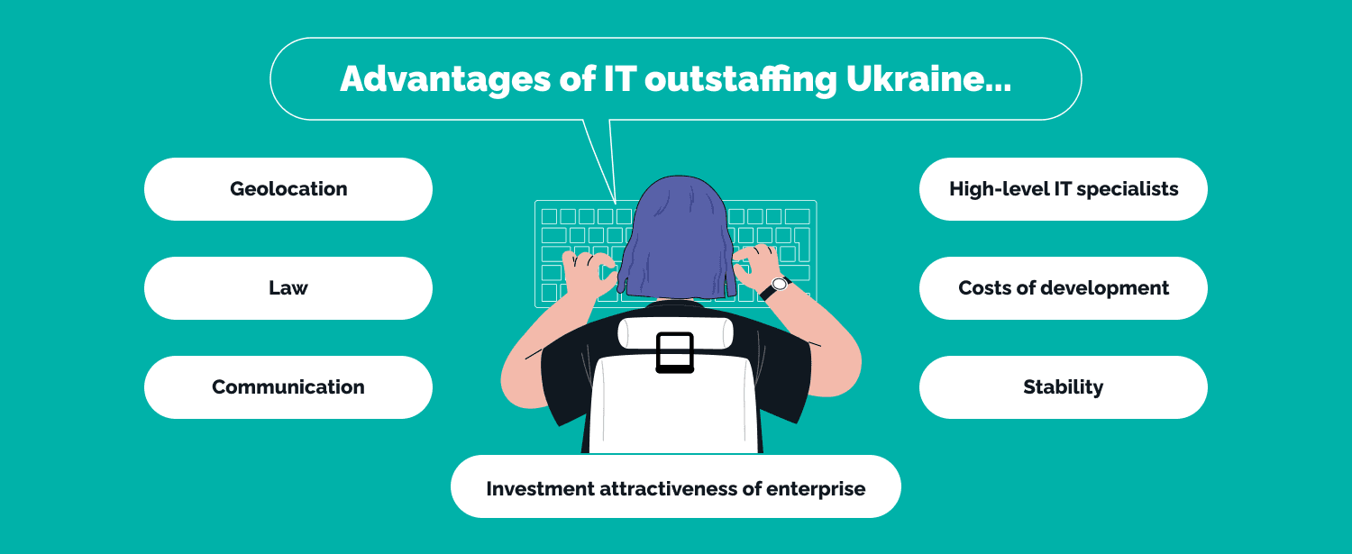 Advantages of IT outstaffing Ukraine