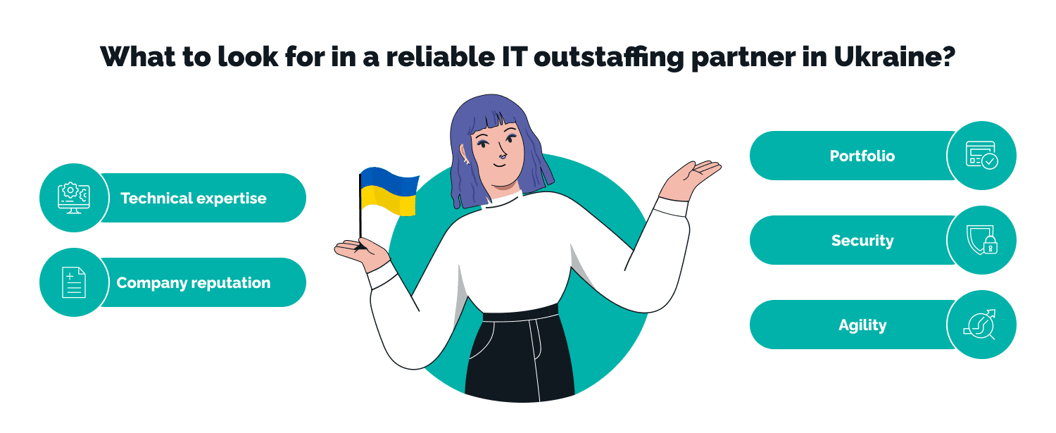 What to look for in a reliable IT outstaffing partner in Ukraine?