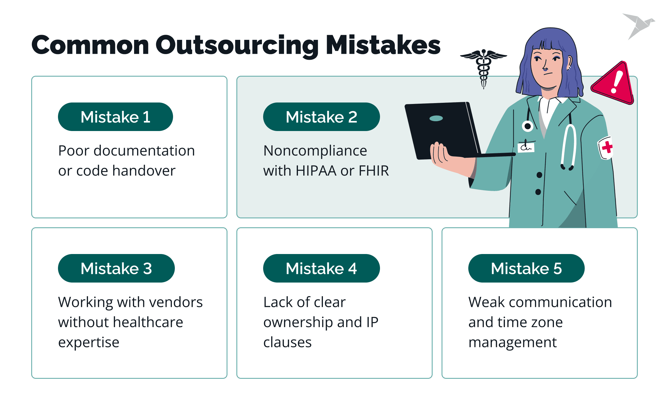 Common Outsourcing Mistakes and How to Fix Them (With Best Practices and Mitigations)