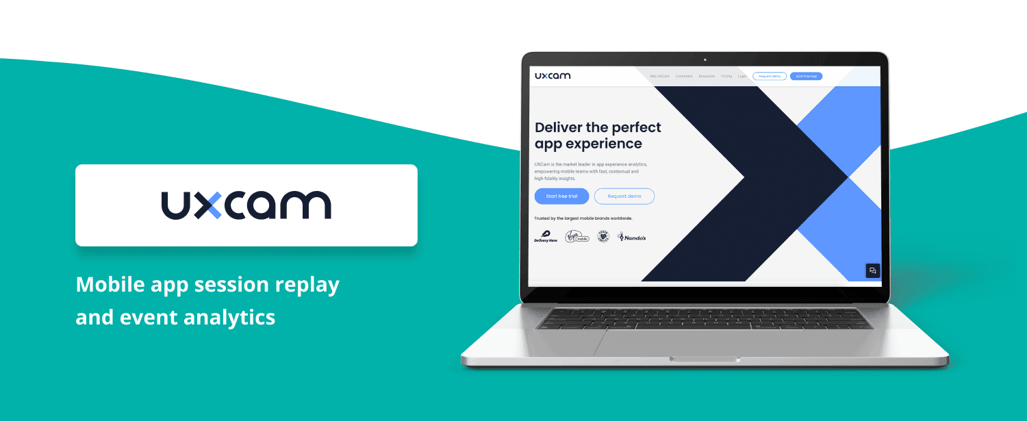 UXCam – Mobile app session replay and event analytics