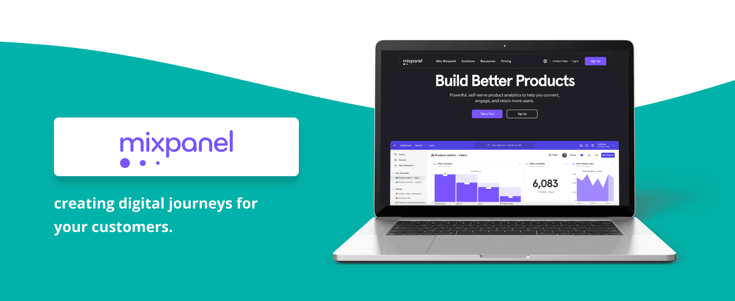 Mixpanel – Web and mobile self-service event-based analytics