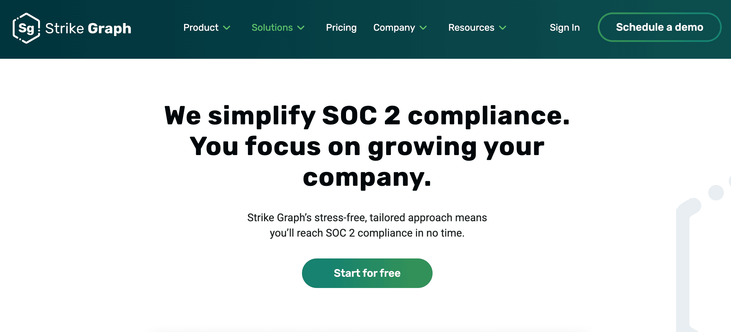 Strike Graph Advisory Services