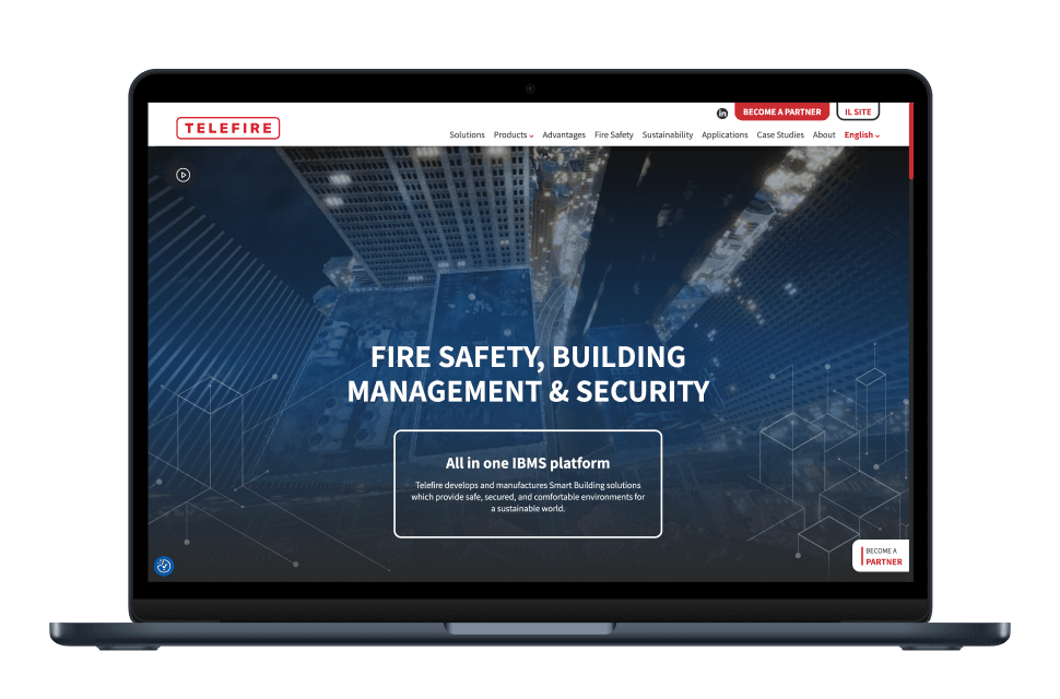 Connecting the fire-alarm hub to a mobile app for remote monitoring and open BMS integration